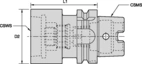 Adapter HSK100A•KR80