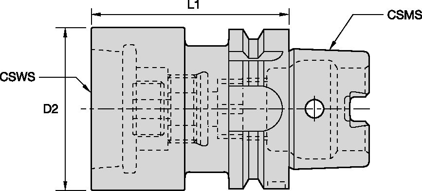 Adapter HSK100A•KR80