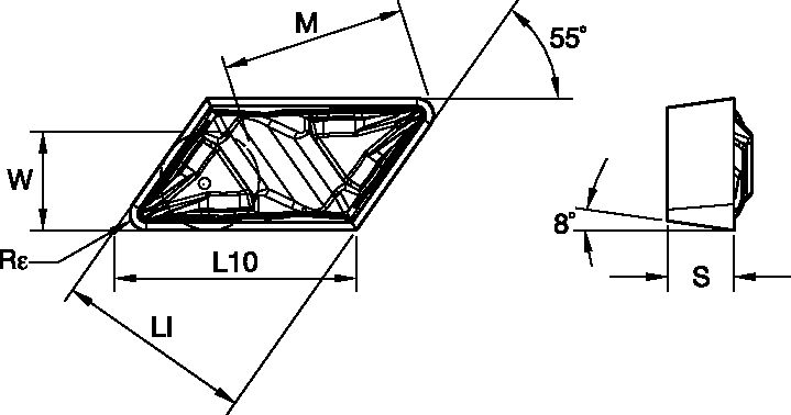 Top Notch Profiling Insert