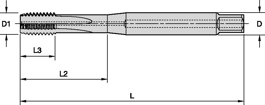 1/2-13 3BX STFL SBOTT CH DIN