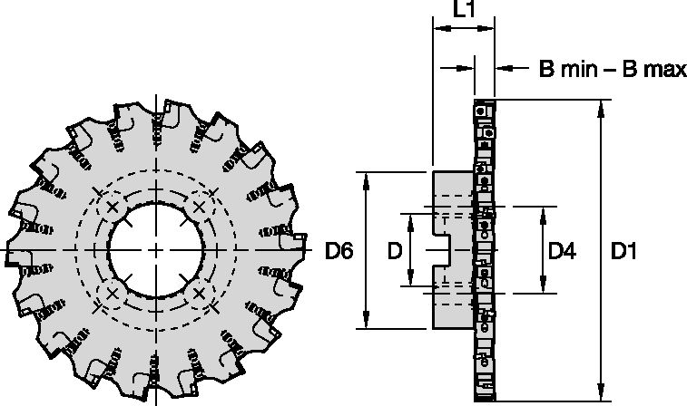 M900 SIDE MILL D100 Z3 B12-14