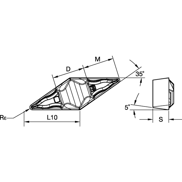 Top Notch Profiling Insert
