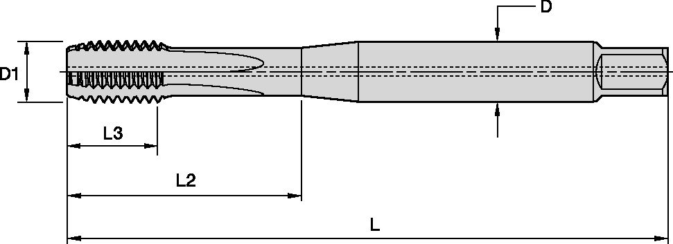 M14X2 6HX STFL SBOT C 376 CH