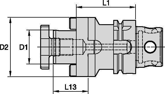 KM4X63 CS COMBI SHELL MILL AD