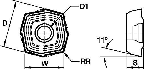 8055651771NSERT FOR CENTER POCKET