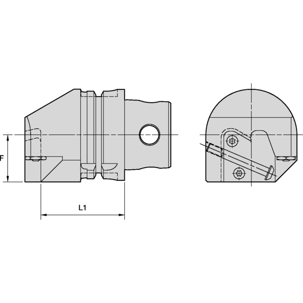 KM4X63 MODULAR GROOVING M50 C