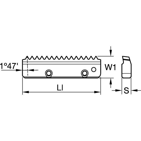 TM24 NPTF STYLE 18PITCH  THRE