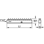 TM40 BSF STYLE 14PITCH  THREA