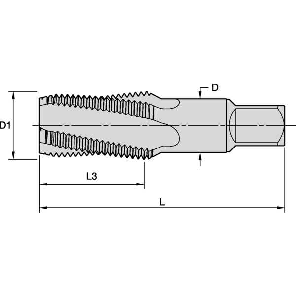 1/16-27 NPT 4F RHSF HSS-E OX