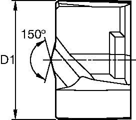 BORRSKÄR 24.5MM FEG FÖR KSEM