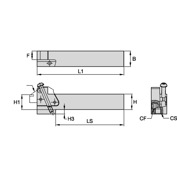 Modular Toolholder Size 65