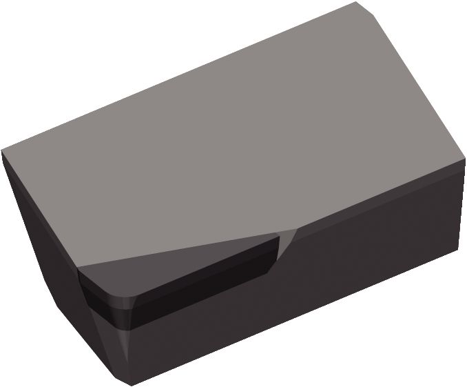 PCD Inserts • KSDR • Ap1 max = 2,5 mm