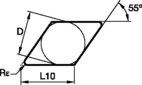 ANSI/ISO Turning Insert DN..