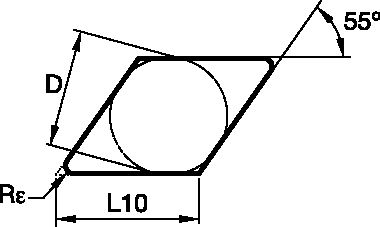 ANSI/ISO Turning Insert DN..