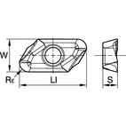5720VZD16 Insert • HONED EDGE FOR ROUGHING