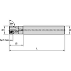 MILL 4-11 D=20 Z=3 L=150 END