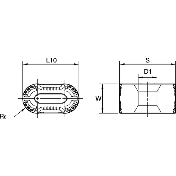 ANSI/ISO Turning Insert LN..