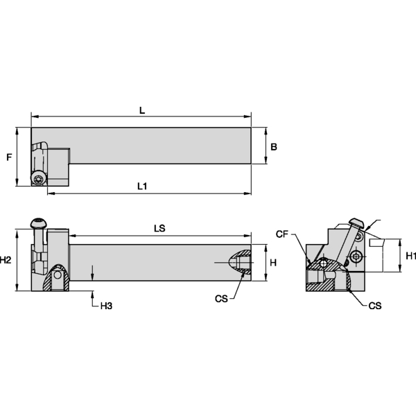 MODULAR TOOLHOLDER SIZE 50