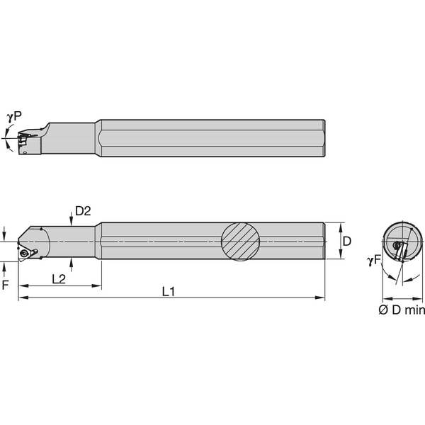 LT Threading Boring Bar D32.0