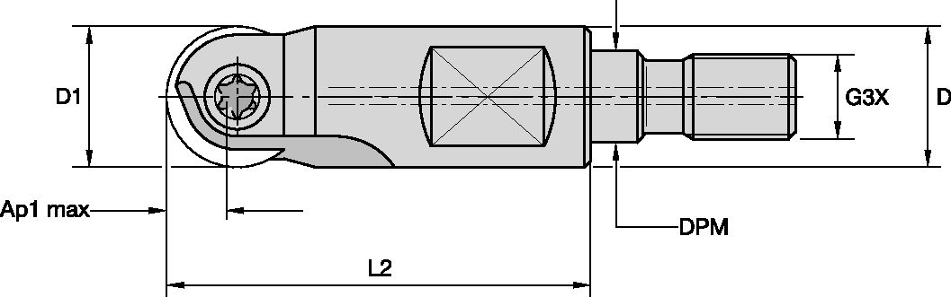 KENNA BALL NOSE MODULAR 20351