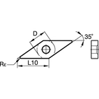 ANSI/ISO Turning Insert VN..
