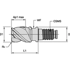 D-L Z3 CUTTER 3F 12XDL12X9 R0