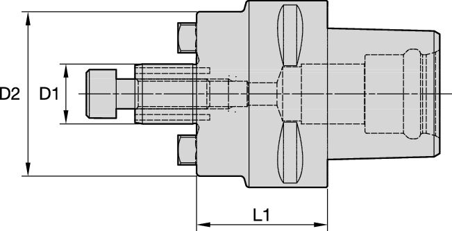 PSC63 SHELL MILL ADAPTER INTE