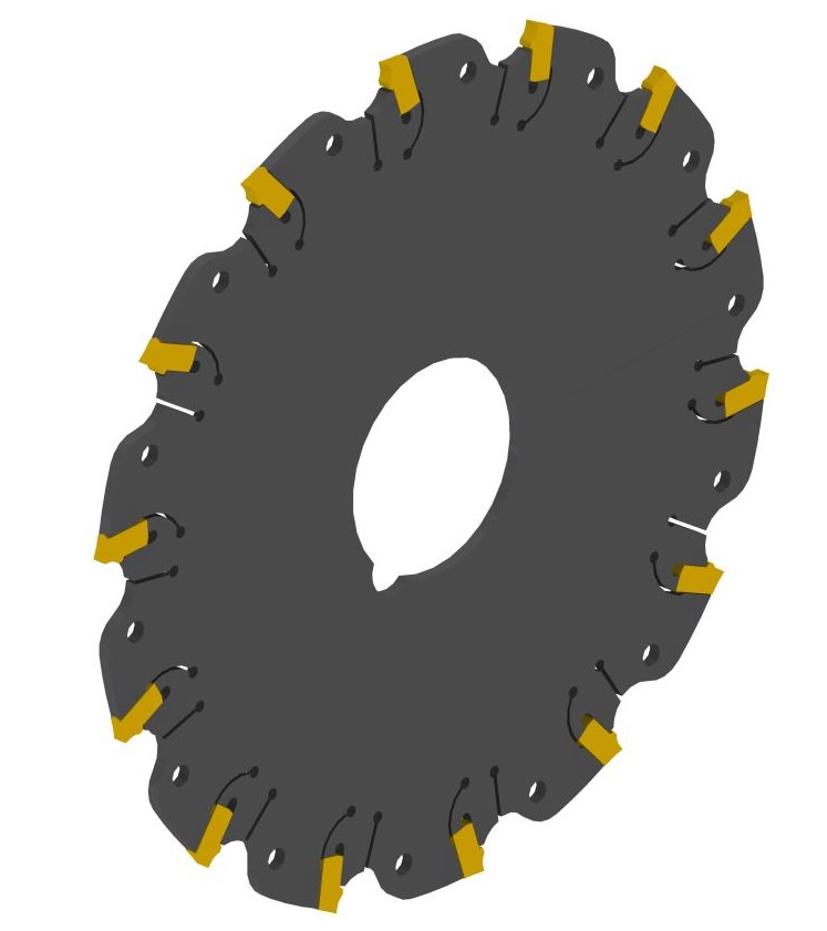 NARROW SLOTTING CUTTER D=160