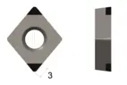 CBN Insert:Uncoated