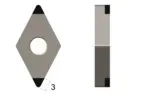 CBN Insert:Uncoated