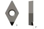 PCD Insert:Uncoated