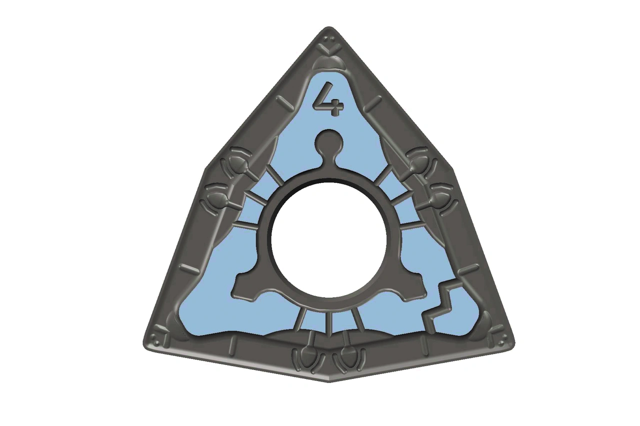 Turning insert CVD: Wiper Uni~