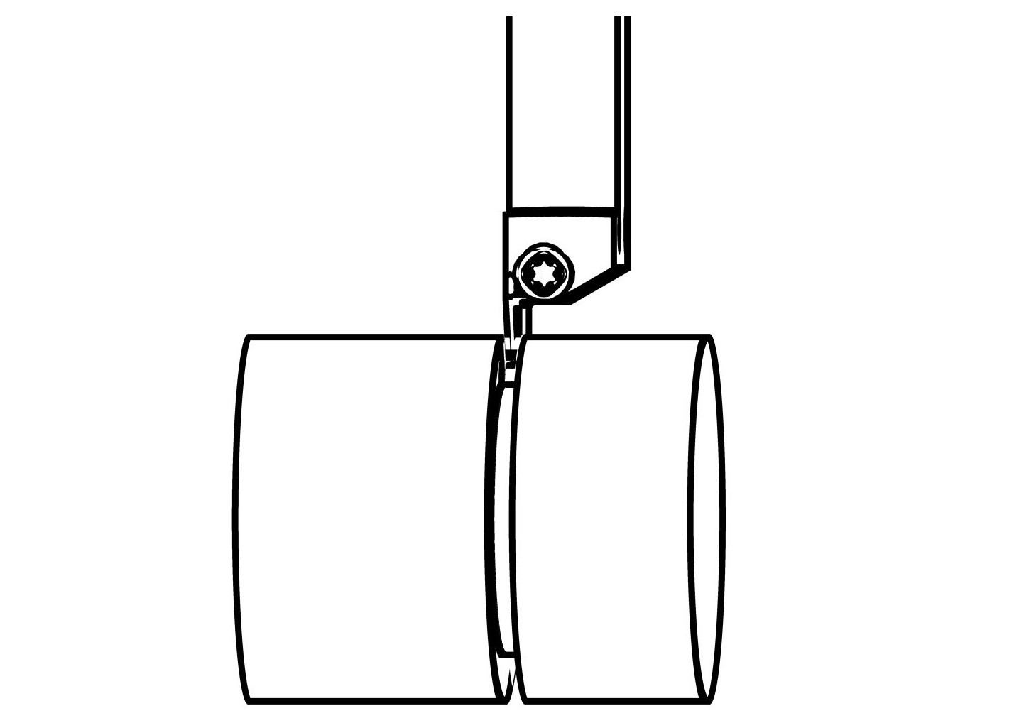 Utvändiga Radiella Spår