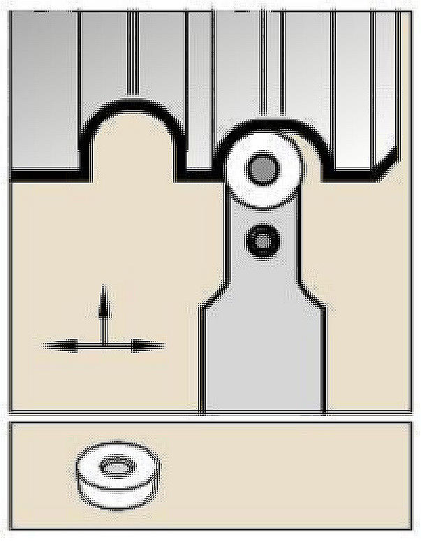 FIX-PERFECT HOLDER W25,0MM L15