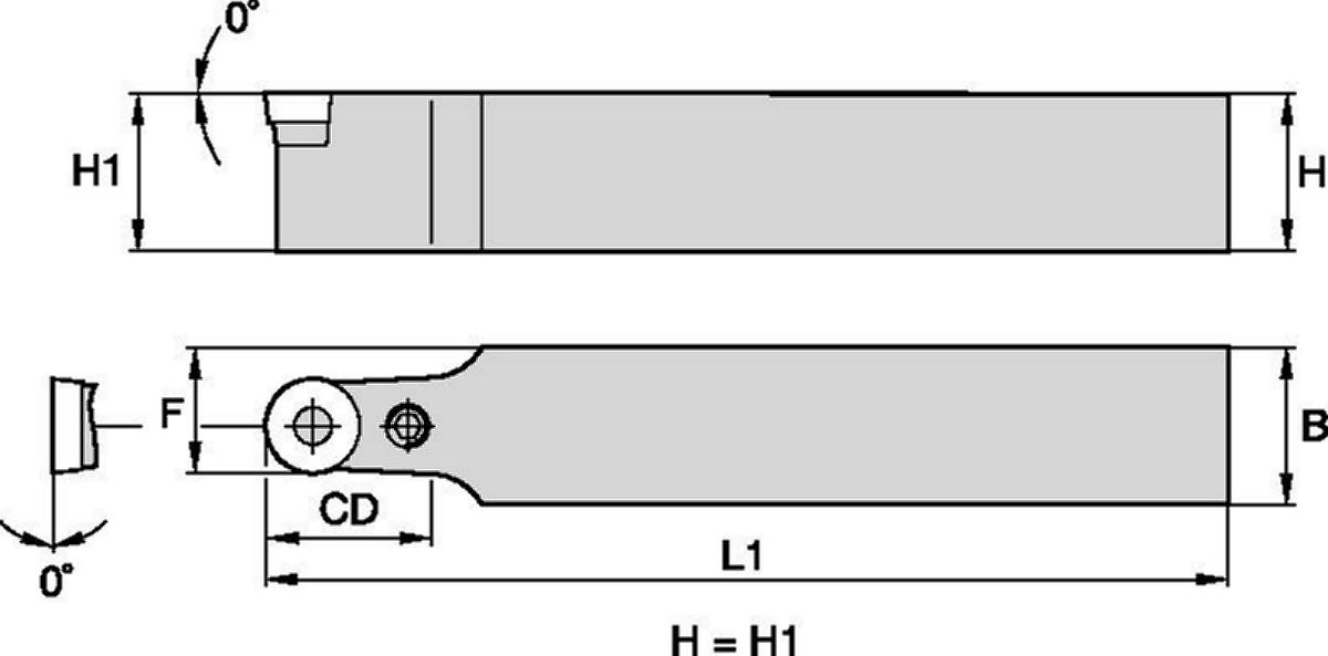 FIX-PERFECT HOLDER W25,0MM L15