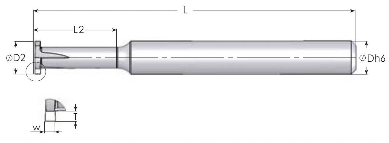SPÅRFRÄS 7,9mm W:0,8mm