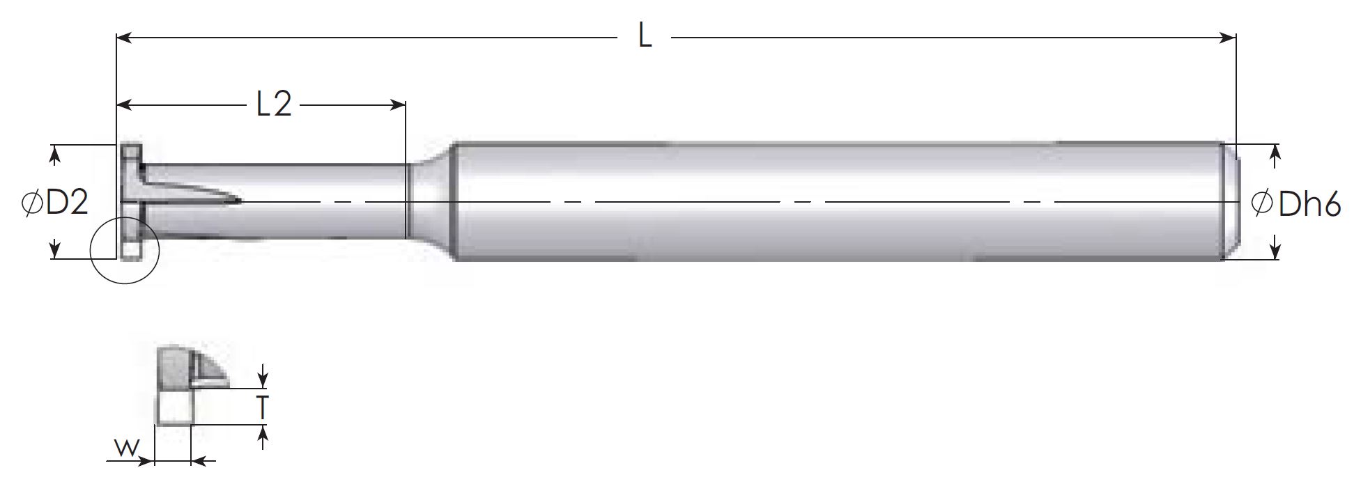 SPÅRFRÄS 5,9mm W:0,7mm