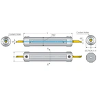 Dubbelhållare d4/5mm
