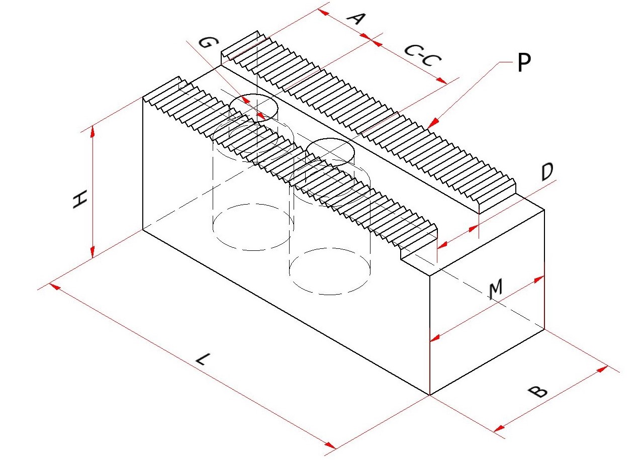 MJ ÖVERBACK 200x70x70MM