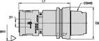 Finborr 6-152mm HSK63A