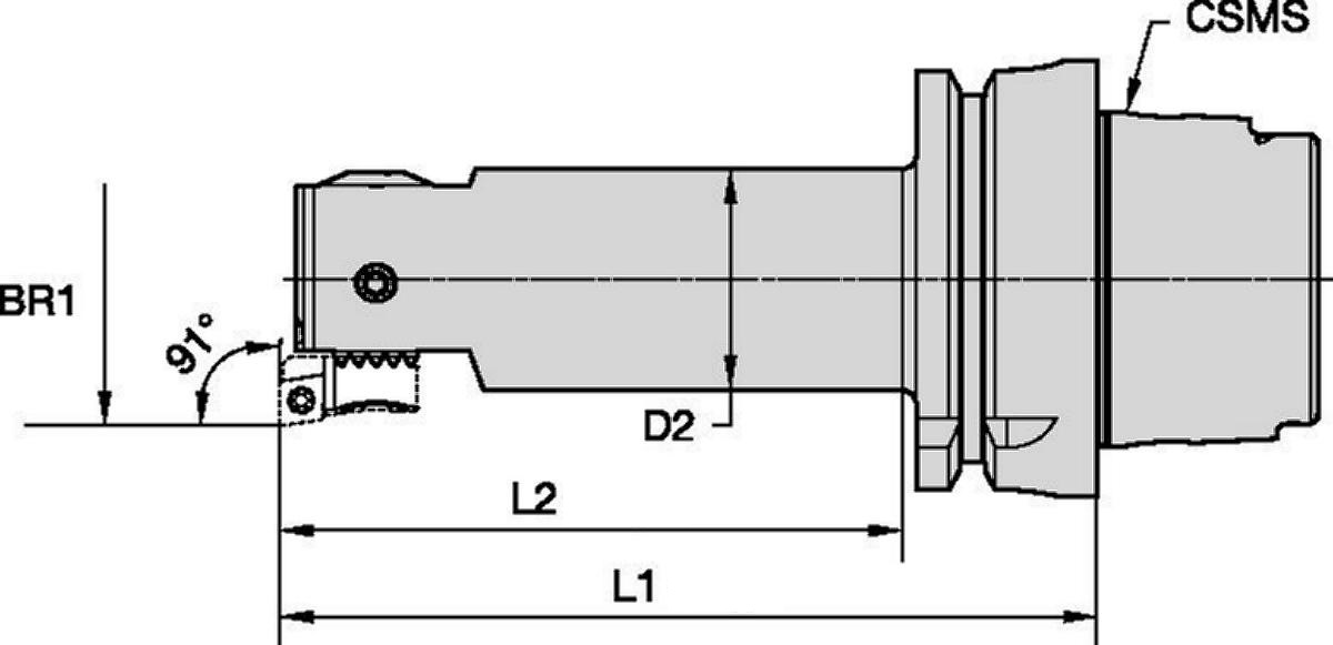 Finborr 29-44mm HSK63A