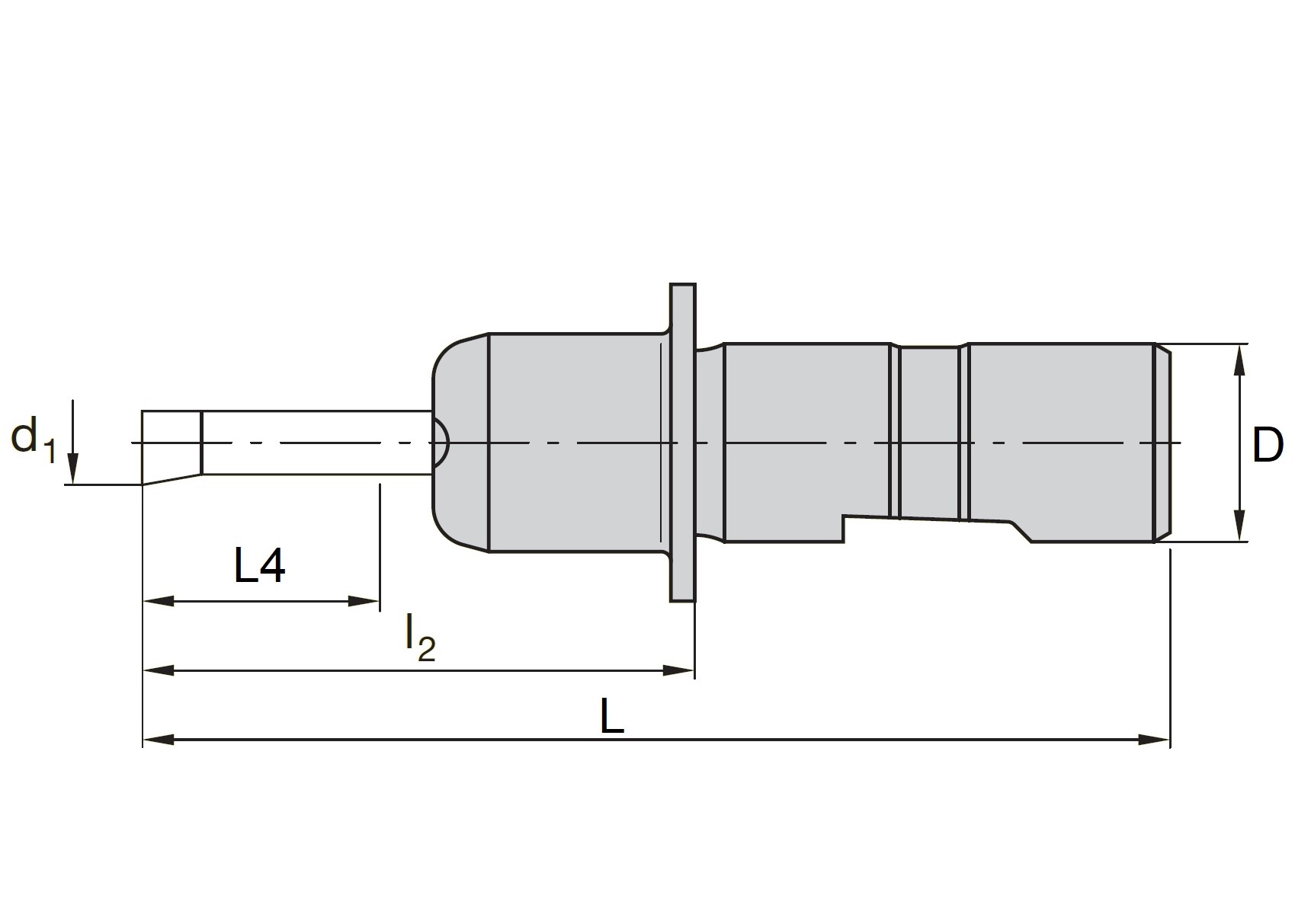 Bom 4.00-7.00 mm 90°
