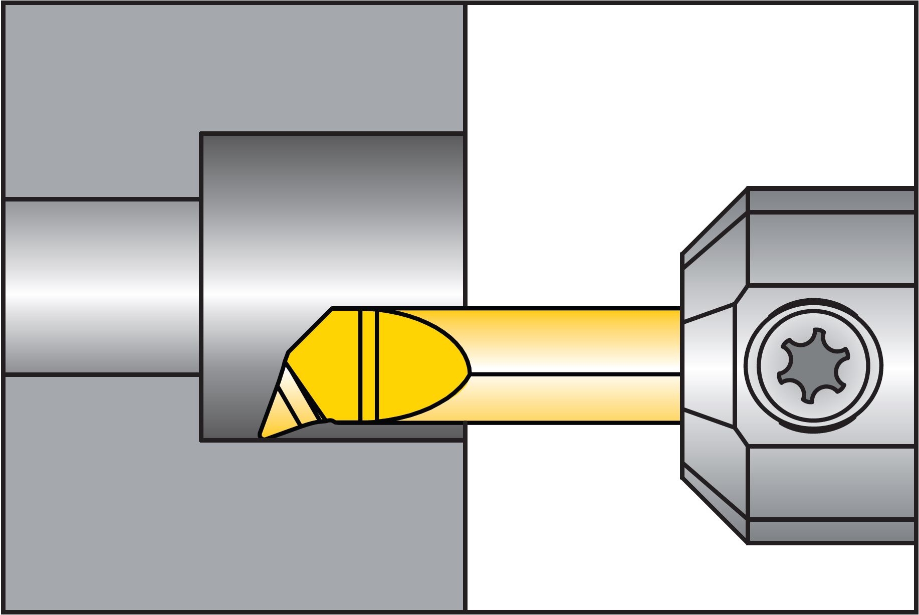 Svarvbom 110°