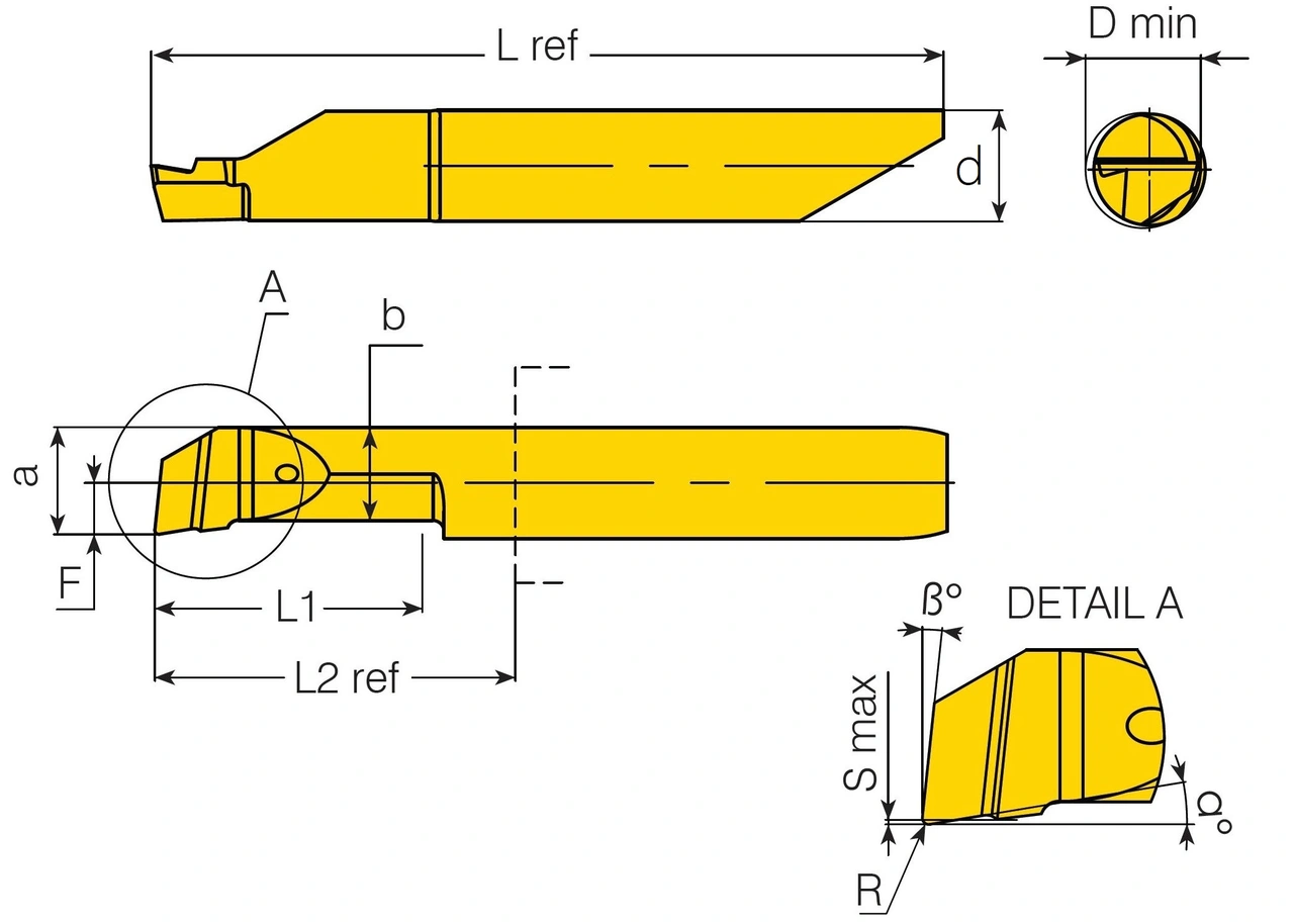 Bom 3,35mm 96° CB HPC