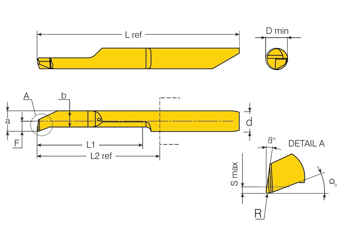 Bom 4,04mm 98° CB HPC