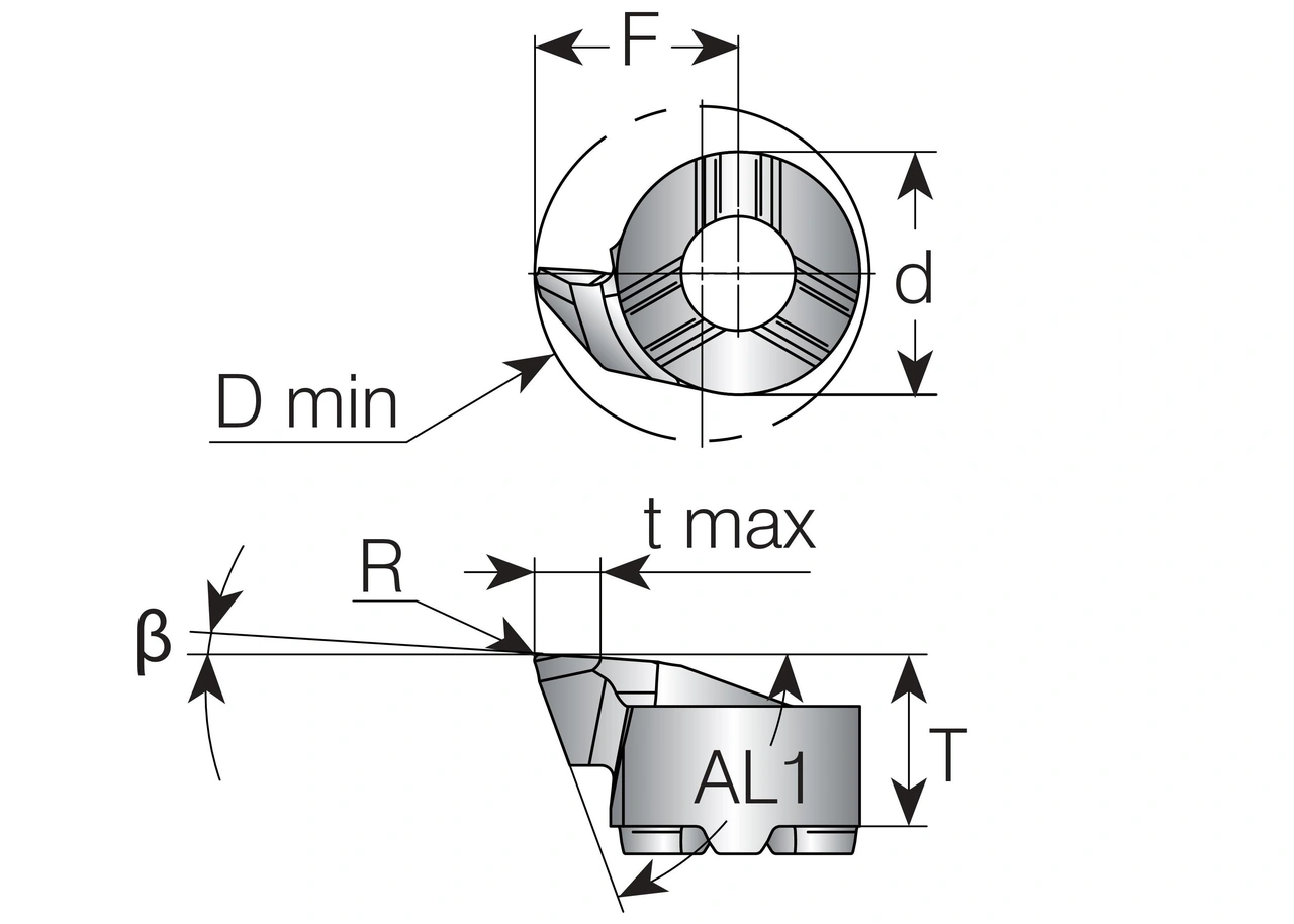 Svarvskär 93° CB VE11..