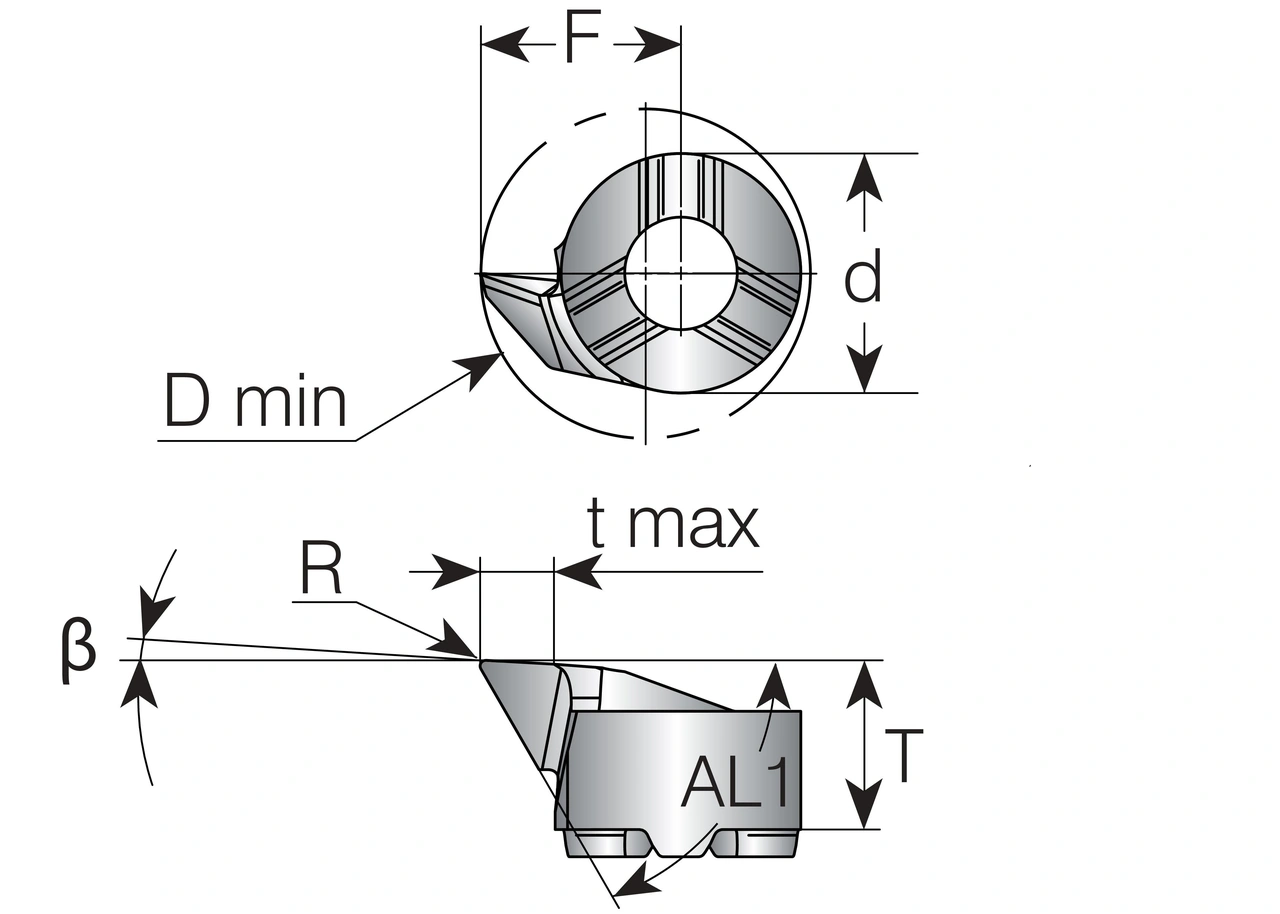 Svarvskär 98° VE08..