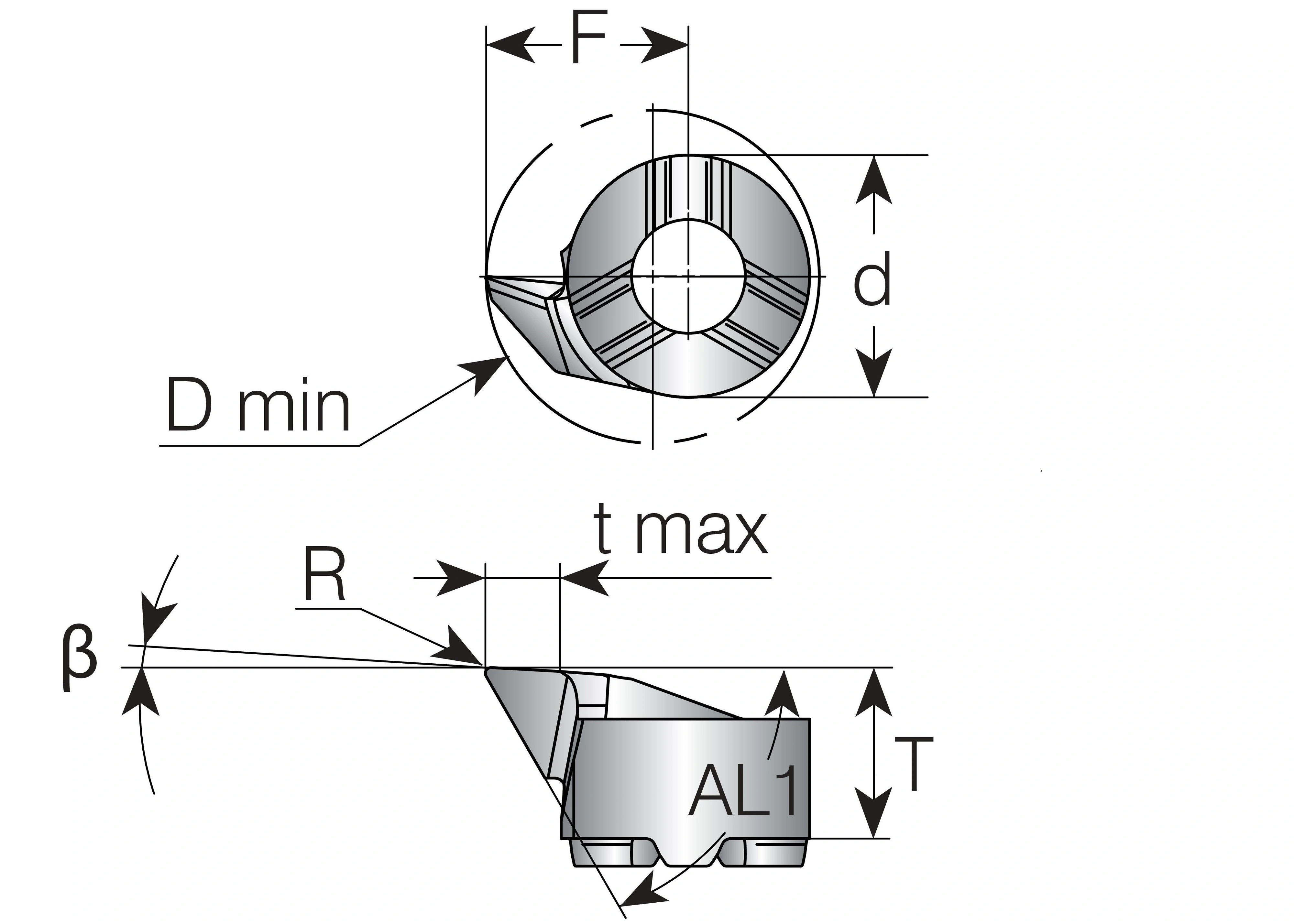 Svarvskär 93° VE11..