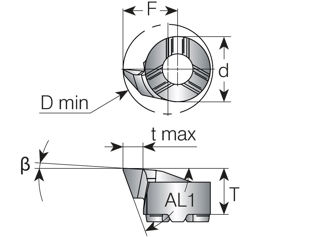 Svarvskär 93° VE11..