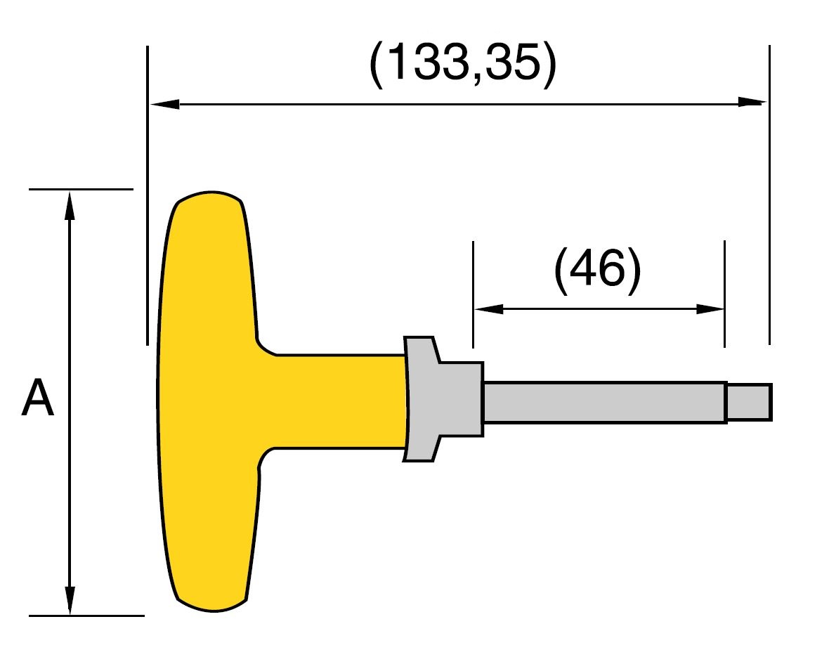 T-HANDLE TORQUE WRENCH 2.8 Nm